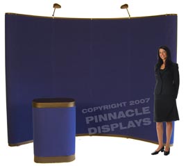 Eclipse pop-up trade show display booths