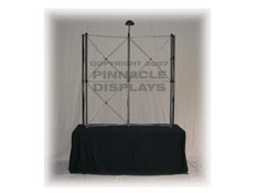 Eclipse 6ft tabletop pop-up trade show display frame