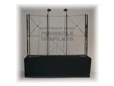 Eclipse 8ft tabletop pop-up trade show display frame
