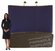 8 ft pop up table top trade show display