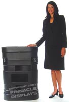 Eclipse trade show display upgraded shipping case