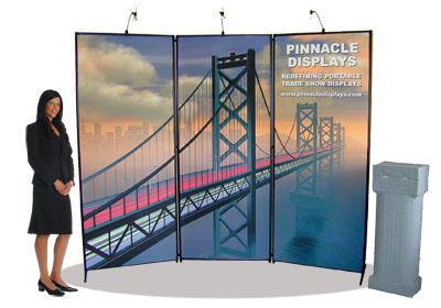 Signature custom-printed graphics trade show displays